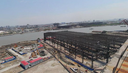 舒兰船厂网架工程