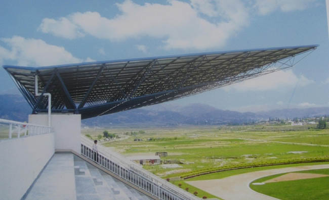 舒兰体育看台网架